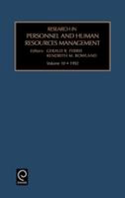 Research in Personnel and Human Resources Management