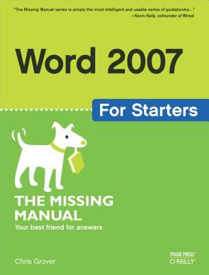 Word 2007 for Starters