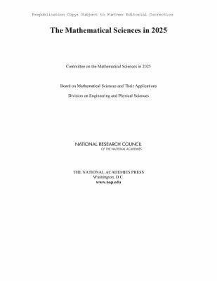 The Mathematical Sciences In 2025