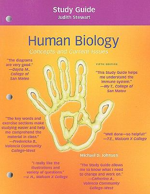 Study Guide for Human Biology : Concepts and Current Issues