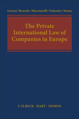 The Private International Law of Companies in Europe