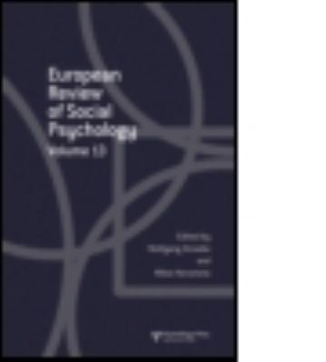 European Review of Social Psychology: Volume 13