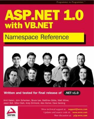 ASP.NET 1. 0 Namespace Reference with VB.Net