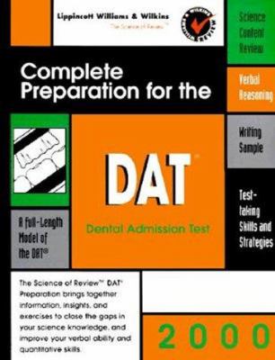 Complete Preparation for the Dental Admission Test