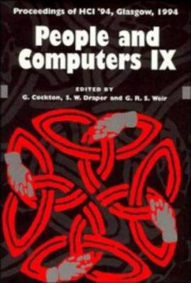 People and Computers : Proceedings of the HcI'94 Conference