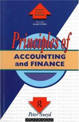 Principles of Accounting and Finance