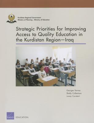 Strategic Priorities for Improving Access to Quality Education in the Kurdistan Region - Iraq