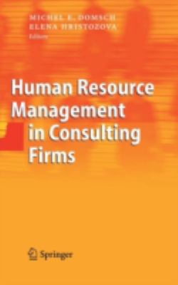 Human Resource Management in Consulting Firms