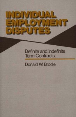 Individual Employment Disputes : Definite and Indefinite Term Contracts