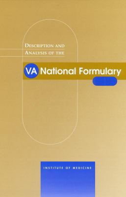 Description and Analysis of the VA National Formulary