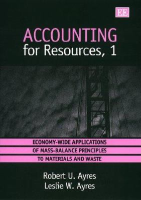 Accounting for Resources No. 1 : Economy-Wide Applications of Mass-Balance Principles to Materials and Waste