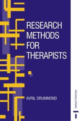 Research Methods for Therapists