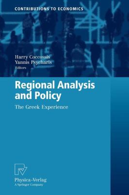 Regional Analysis and Policy : The Greek Experience