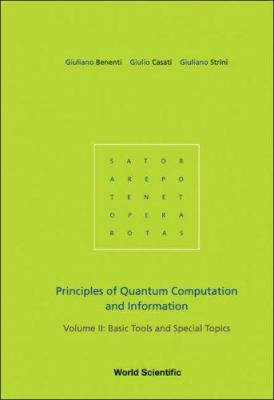 Principles of Quantum Computation and Information, Volume 2 : Basic Tools and Special Topics