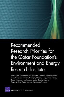 Recommended Research Priorities for the Qatar Foundation's Environment and Energy Research Institute