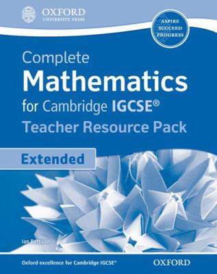 Complete Mathematics for Cambridge IGCSE Teacher's Resource Pack (Extended)
