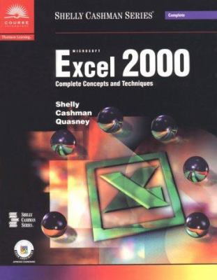 Microsoft Excel 2000 : Complete Concepts and Techniques