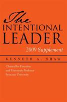 Intentional Leader 2009 Supplement