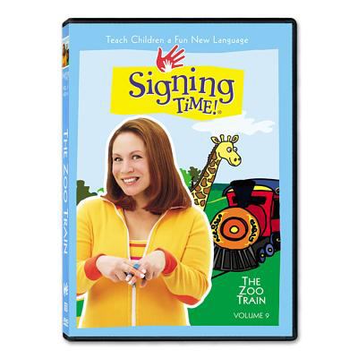 Signing Time! Volume 9 the Zoo Train
