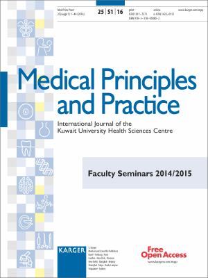 Faculty Seminars 2014/2015 : Supplement Issue: Medical Principles and Practice 2016, Vol. 25, Suppl. 1