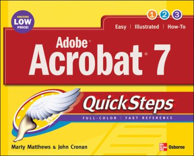 Adobe Acrobat 7. 0 QuickSteps