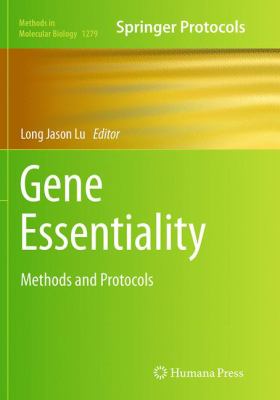 Gene Essentiality : Methods and Protocols