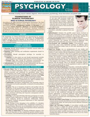 Psychology - Clinical