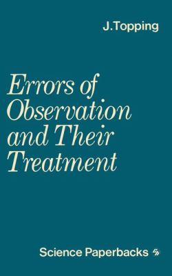 Errors of Observation and Their Treatment : SI Edition