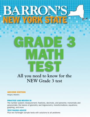 New York State Grade 3 Math Test