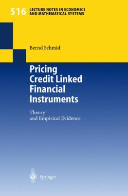 Pricing Credit Linked Financial Instruments : Theory and Empirical Evidence