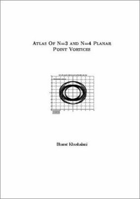 Atlas of N=3 and N=4 Planar Point Vortices