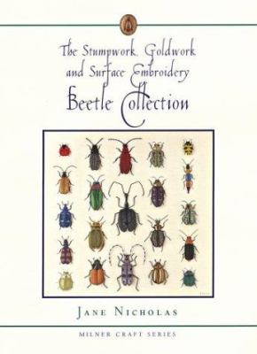 Stumpwork Goldwork Surface Emb Beetle