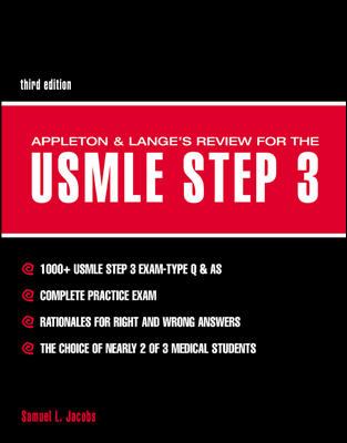 Appleton and Lange's Review for the USMLE Step 3