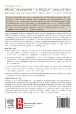 Project Management in Product Development : Leadership Skills and Management Techniques to Deliver Great Products