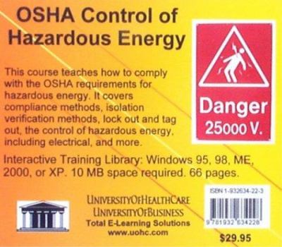 OSHA Control of Hazardous Energy