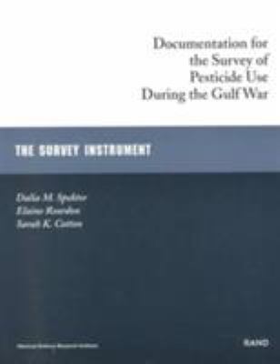 Documentation for the Survey of Pesticide Use During the Gulf War : The Survey Instrument