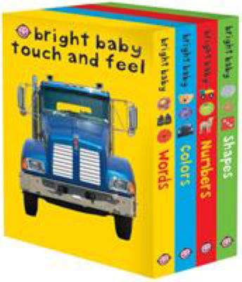 Bright Baby Touch and Feel Slipcase : Includes Words, Colors, Numbers, and Shapes