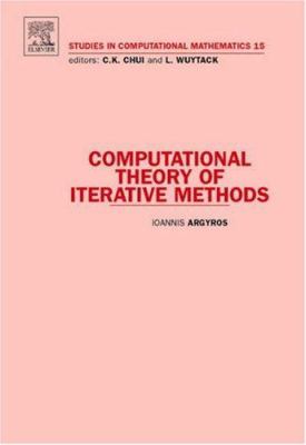 Computational Theory of Iterative Methods