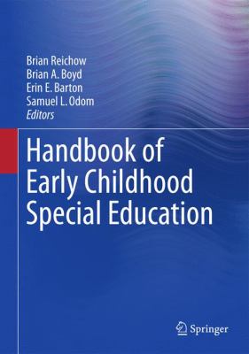 Handbook of Early Childhood Special Education