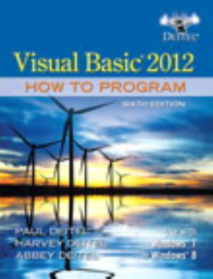 Visual Basic 2012 How to Program