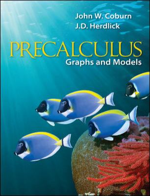 Loose Leaf Version for Precalculus: Graphs & Models
