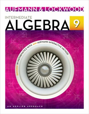 Student Solutions Manual for Aufmann : An Applied Approach
