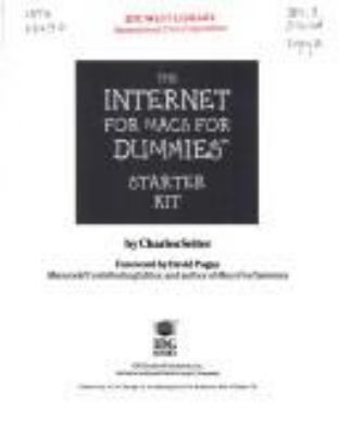 Internet for Macs for Dummies Starter Kit