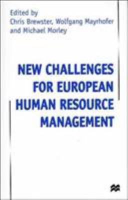 New Challenges for European Human Resource Management