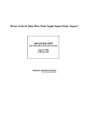 Review of the St. Johns River Water Supply Impact Study : Report 1