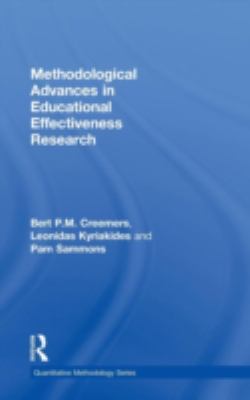Methodological Advances in Educational Effectiveness Research