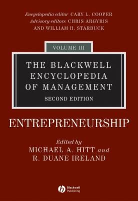 The Blackwell Encyclopedia of Management, Entrepreneurship