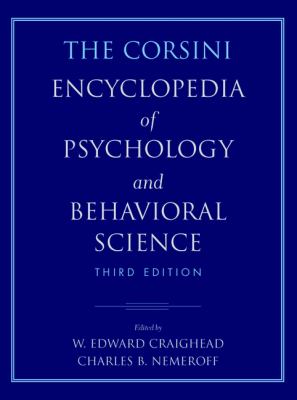 The Corsini Encyclopedia of Psychology and Behavioral Science, 4 Volume Set