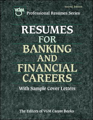 Resumes for Banking and Financial Careers