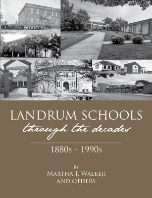 Landrum Schools Through the Decades : 1880s - 1900s